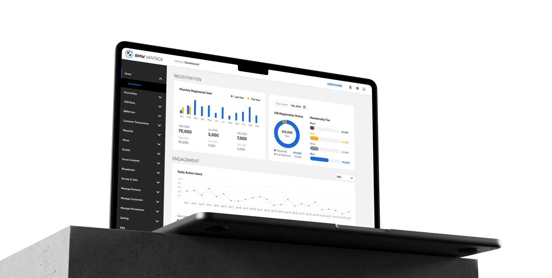 BMW Vantage 리워크